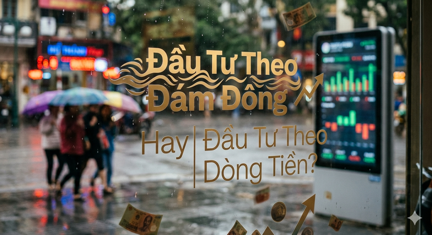 Đầu tư theo dòng tiền hay theo đám đông: Đâu là lựa chọn đúng